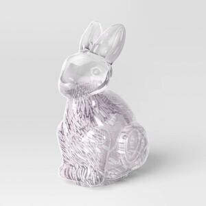 Confetti Glass Easter Bunny in Purple from Threshold